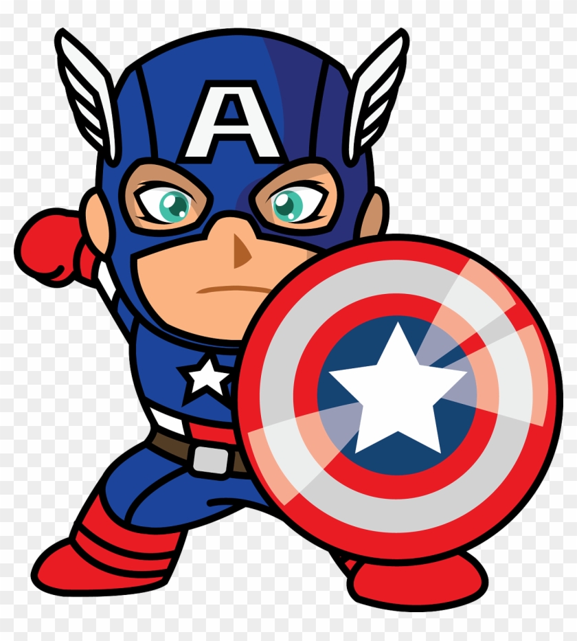 Captain America Baby Cartoon #1763639