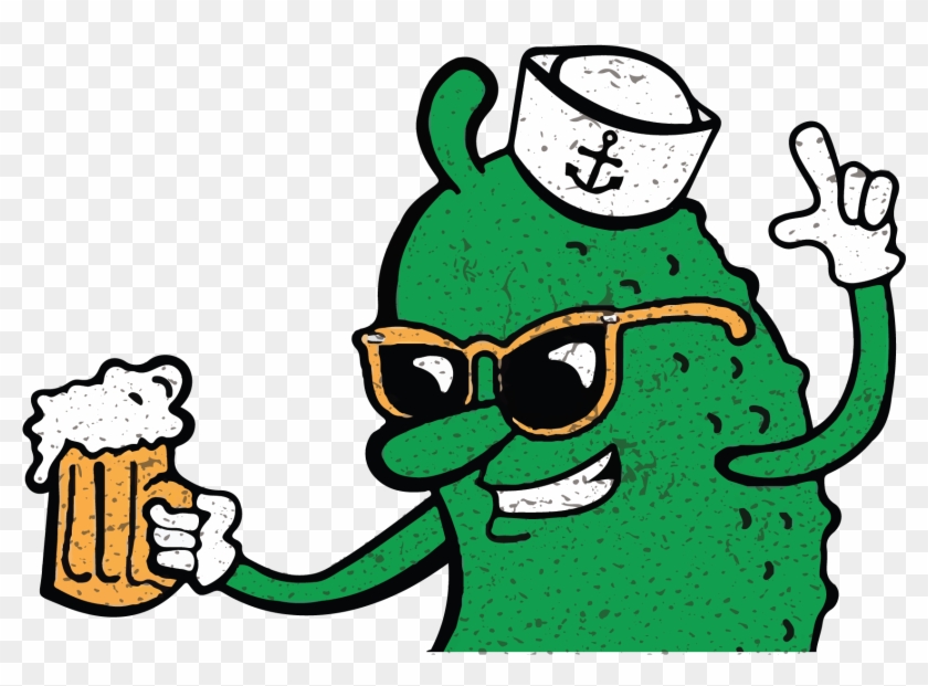 Pickle Pub Logo - Cartoon #1764036