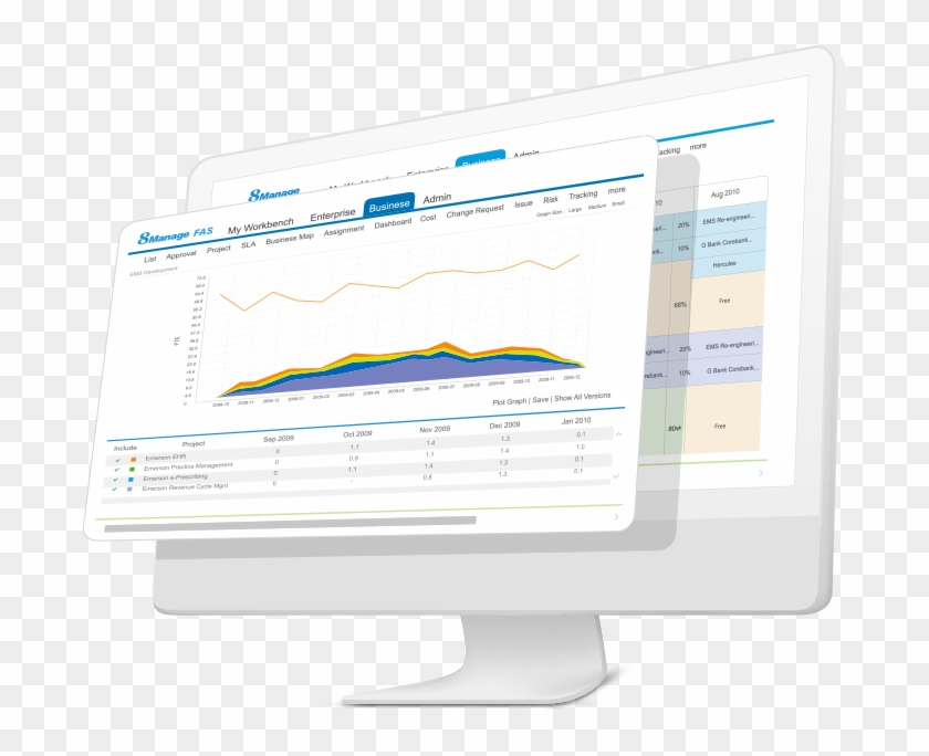 8manage Fas Provides Features For Searching, Requesting, - Computer Monitor #1764075