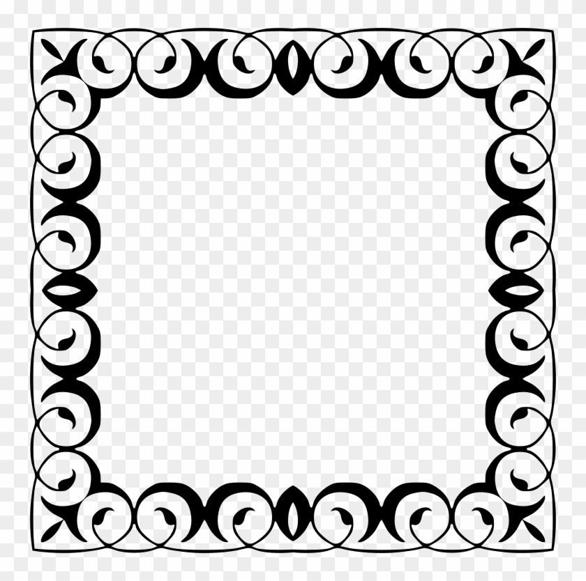 Transparent Filigree - Design For Edge Of Paper #1764847