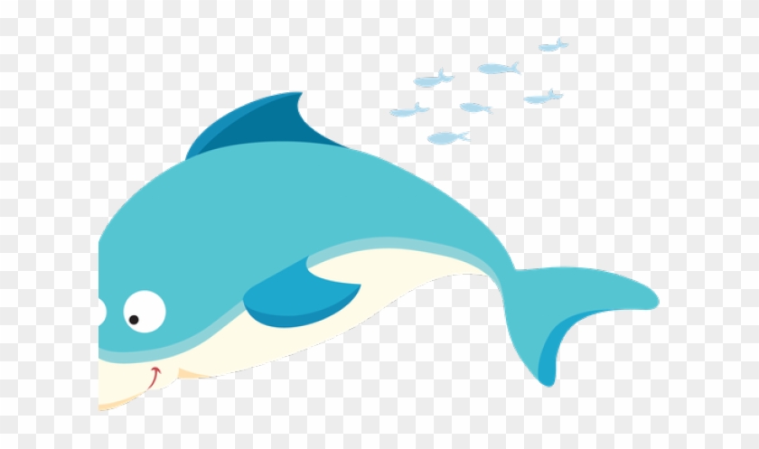 Dolphin Clipart Realistic - Cartoon #1765023