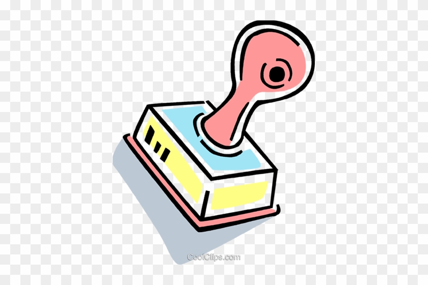 Rubber Stamps Royalty Free Vector Clip Art Illustration - Stempel Clipart #1765136