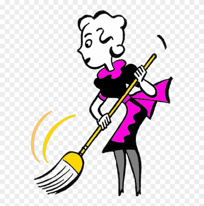 Floor Clean - Cleaningclip Art Black And White #1765222