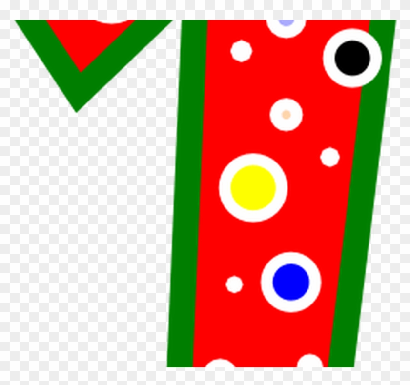 Number 1 Pink And Green Polkadot Clip Art At Clkercom - Circle #1765269