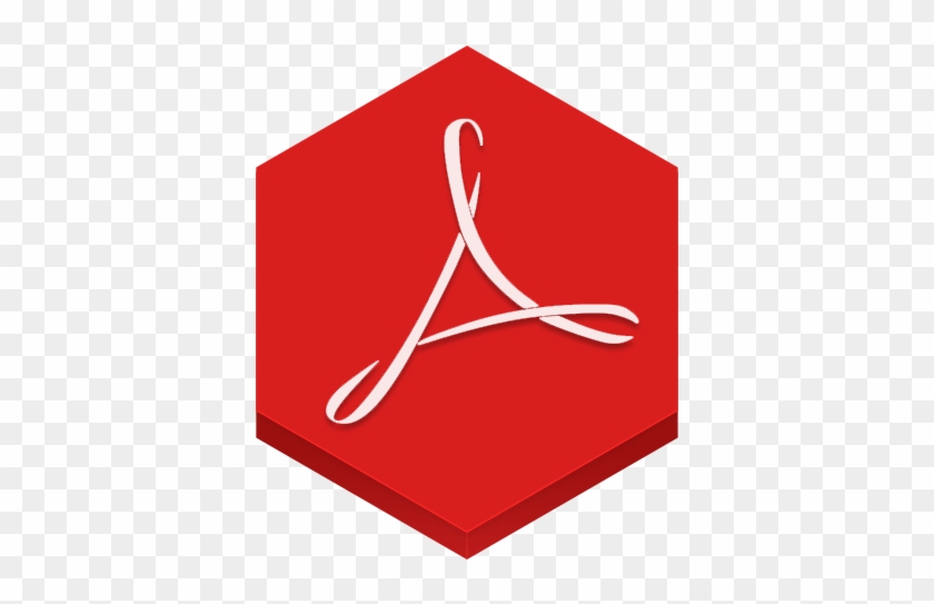 Adobe Reader Logo Icon - Adobe Logo Png Circle #1765286