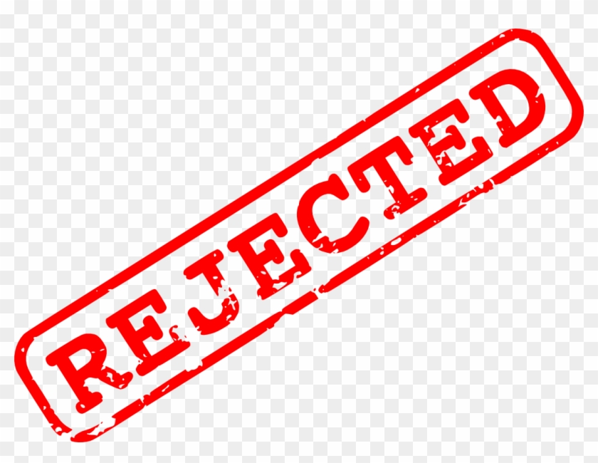 5 Red Rejected Stamp - Rejected Stamp Png #1765519