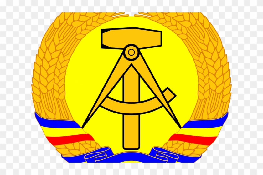 East Germany Clipart Arms - East German Hammer Compass #1765550