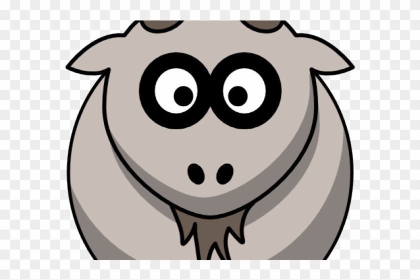 Goat Clipart Cabra - Cartoon Goat Png #1765872