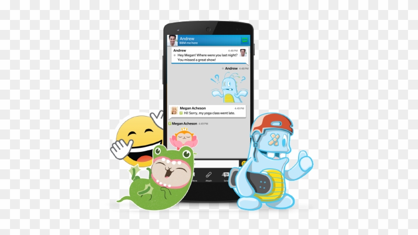 Not Only Are Stickers Crowd Pleasers And Revenue Generators, - Blackberry Messenger #268096