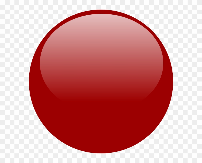 Dark Red Icon Button - Red Button Icon Png #268123