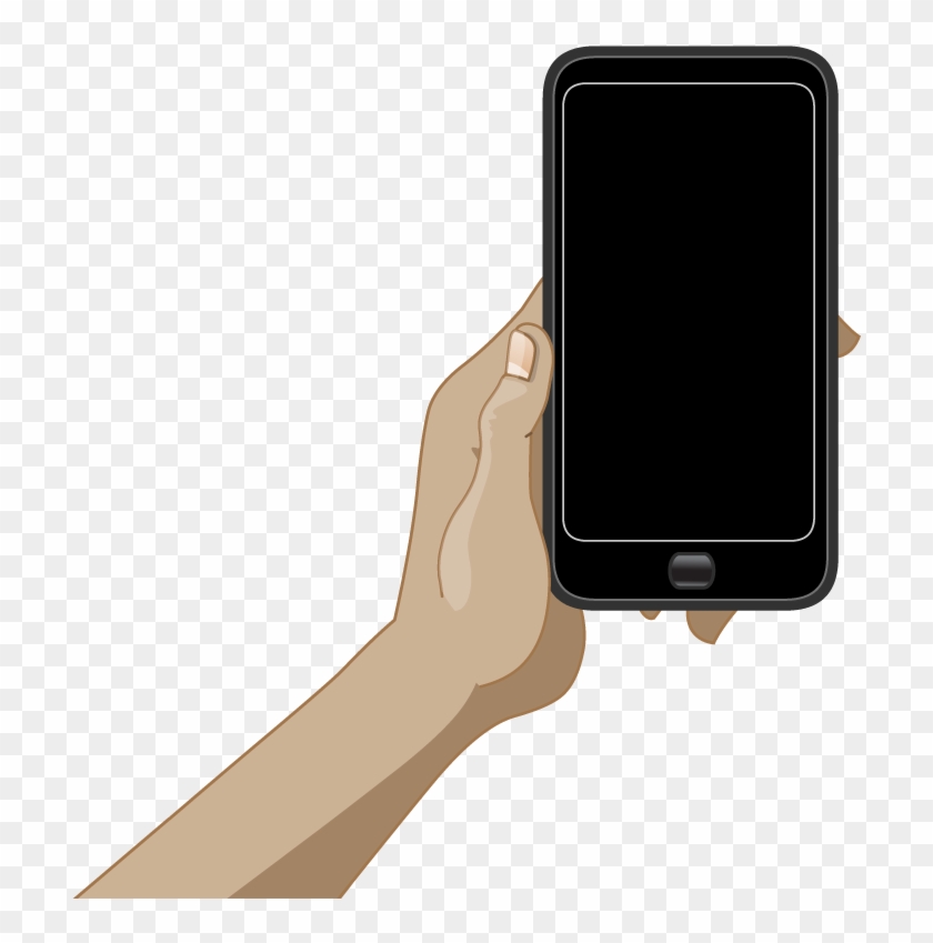 Image - Animated Hand Holding Phone #268255