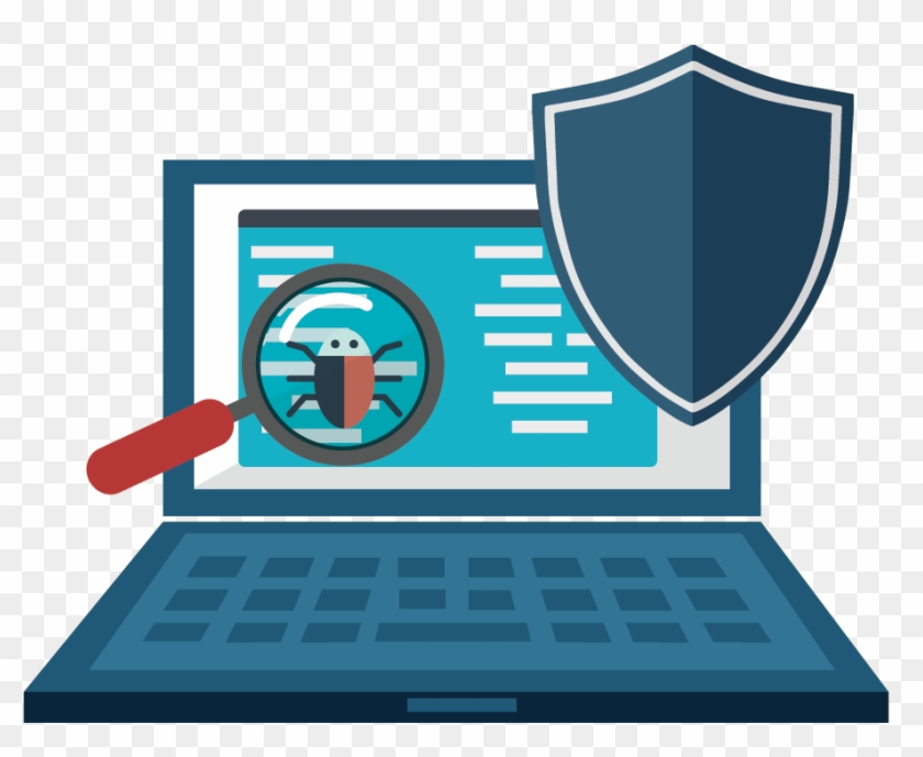 Destroy Any Malignant Viruses And Get Your Computer - Computer Security Png Icon #268382