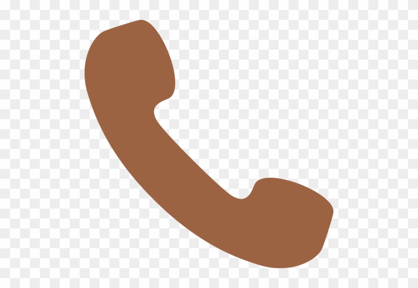 Phone Clipart Brown - Phone Clipart Brown #268451