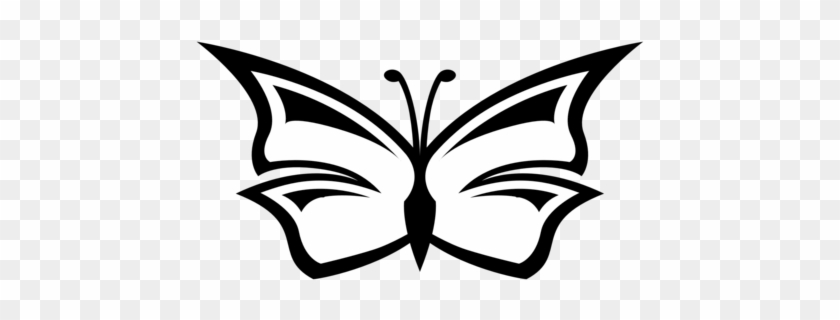 Happy Thanksgiving Clip Art Clipart Coloring Book Colouring - Black And White Butterfly Print #268533
