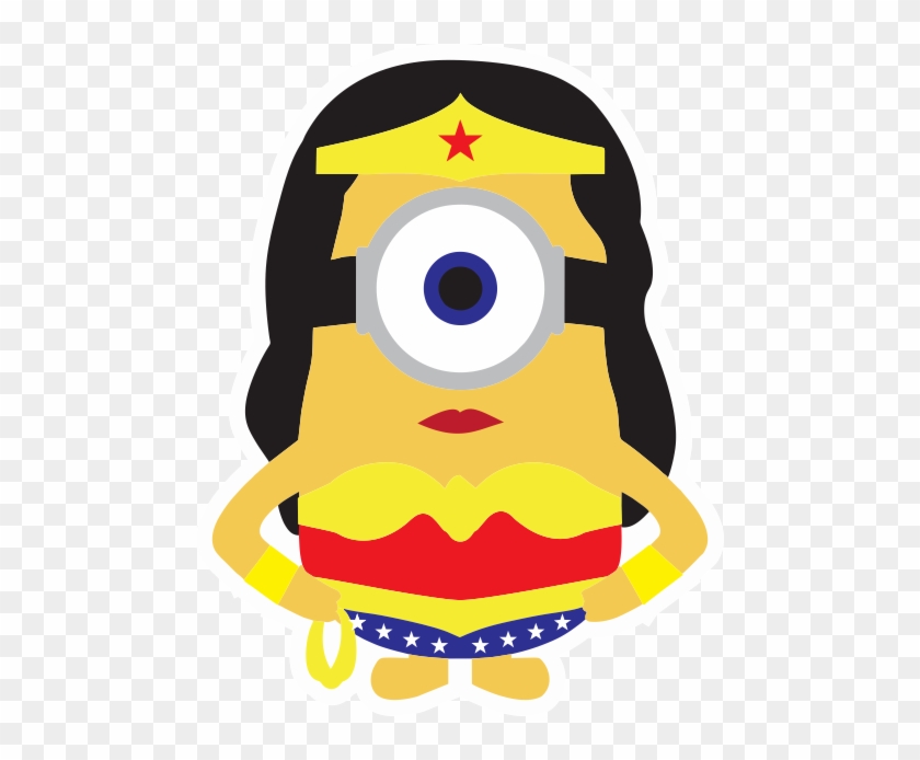 Minions L Dc Comics - Minion Wonder Woman #268934
