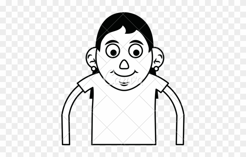 Funny Looking Person Cartoon - Person #268941