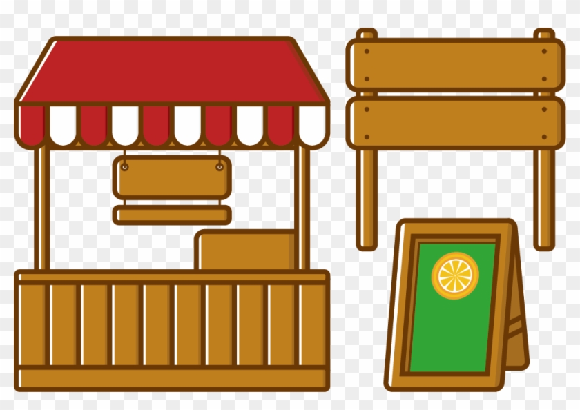 Lemonade Stand Euclidean Vector - Lemonade Stand Clipart #269188