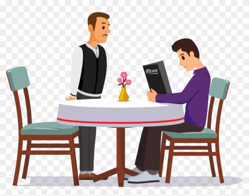 Waiter Taking Order At Restaurant #269315