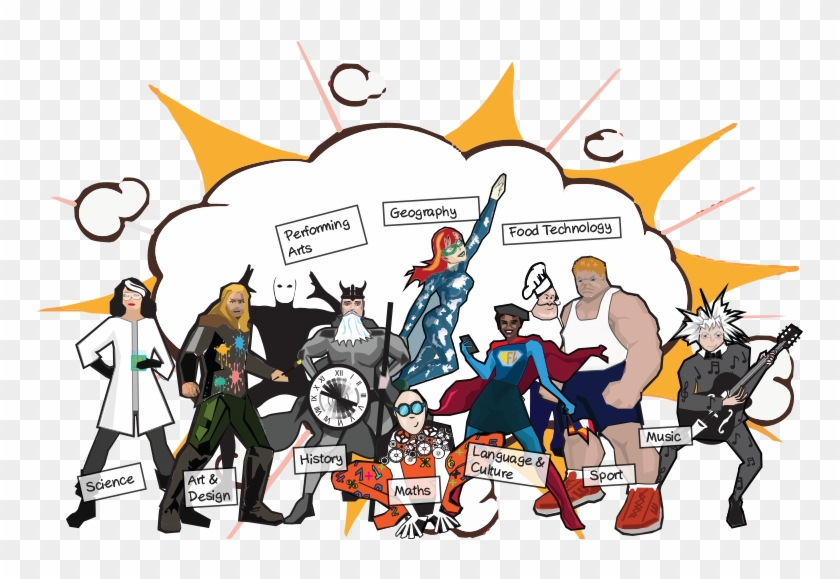 Superheroes - Cartoon #269478