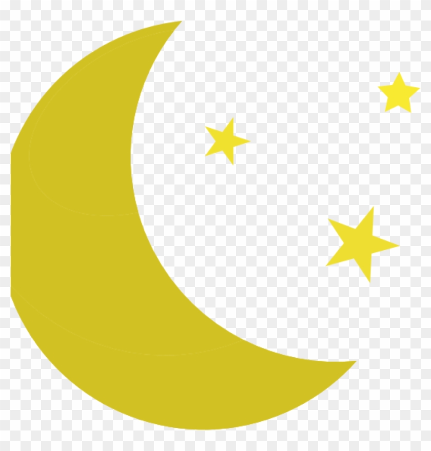 Moon Clipart Moon And Stars Clip Art At Clker Vector - Moon And Stars Vector #269547