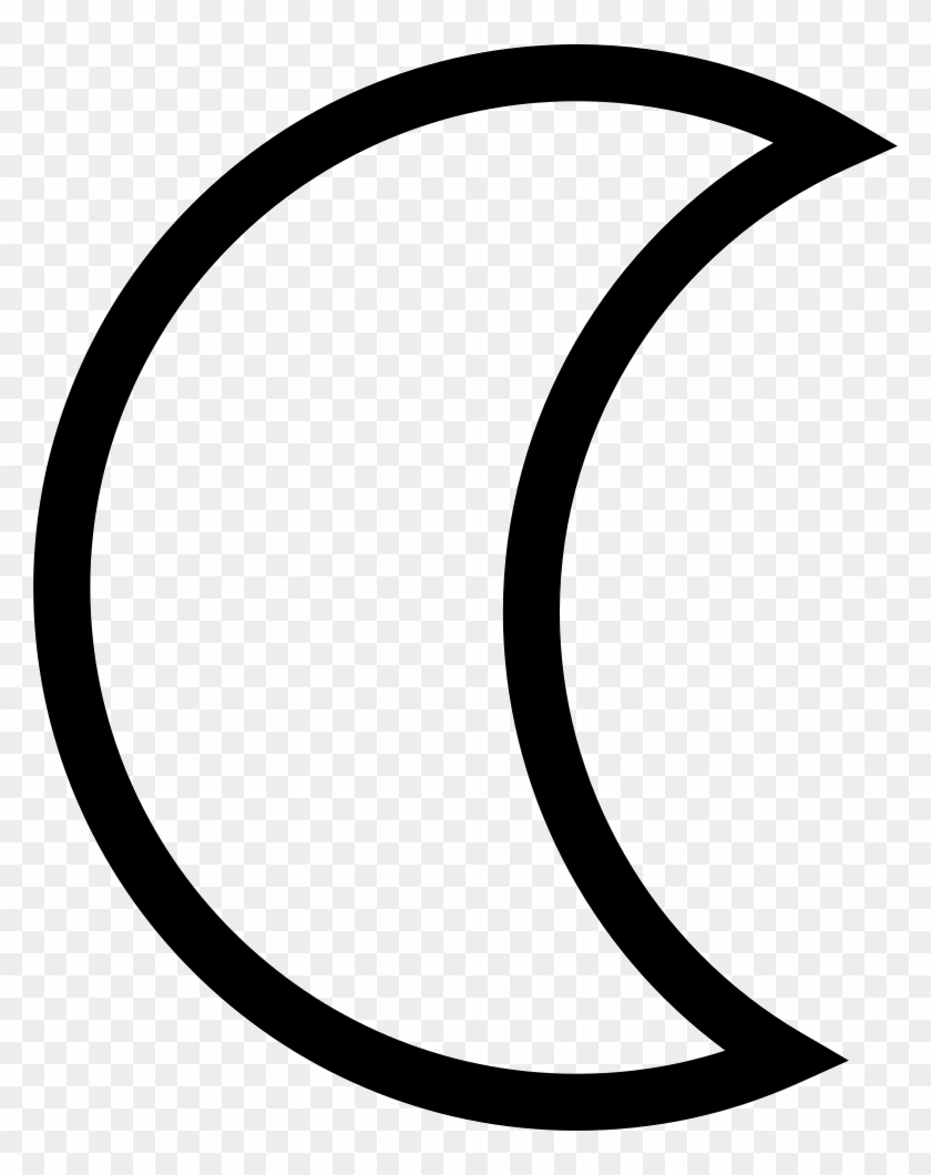Crescent Moon Comments - Scalable Vector Graphics #269664