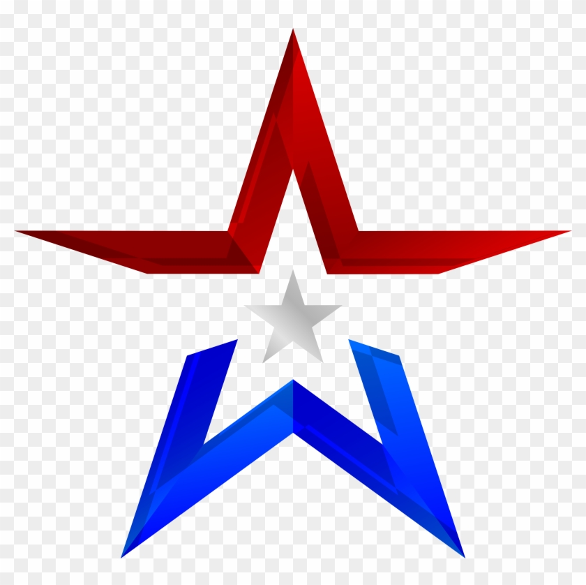 Usa Colors Star Transparent Png Clip Art Image - Usa Colors Star Transparent Png Clip Art Image #269724