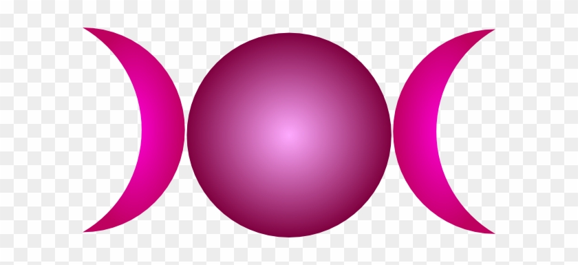 Moon Transparent Clipart - Triple Moon Symbol Png #269778
