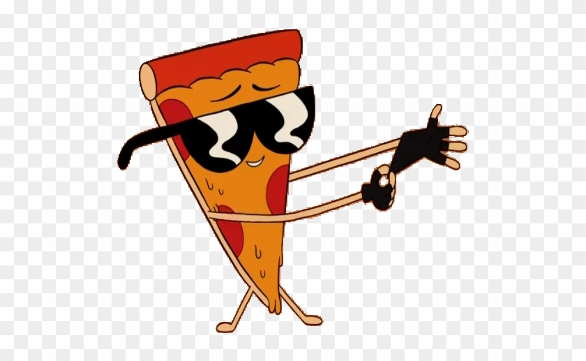 News Caster - Gloves - Rockstar - Helmet - Mustache - Pizza Steve Transparent Gif #270391