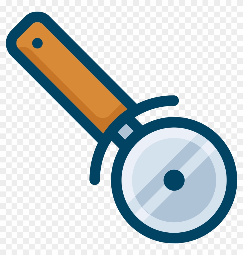 Pizza Clip Art - Pizza Cutter Clipart #270400