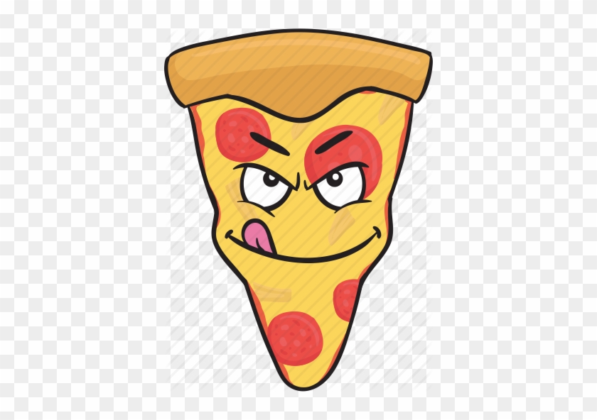Cartoon Pizza Slice - Pizza Emoji #270637