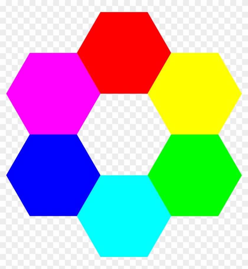 Fat Owl Clipart - Color Hexagons #44622
