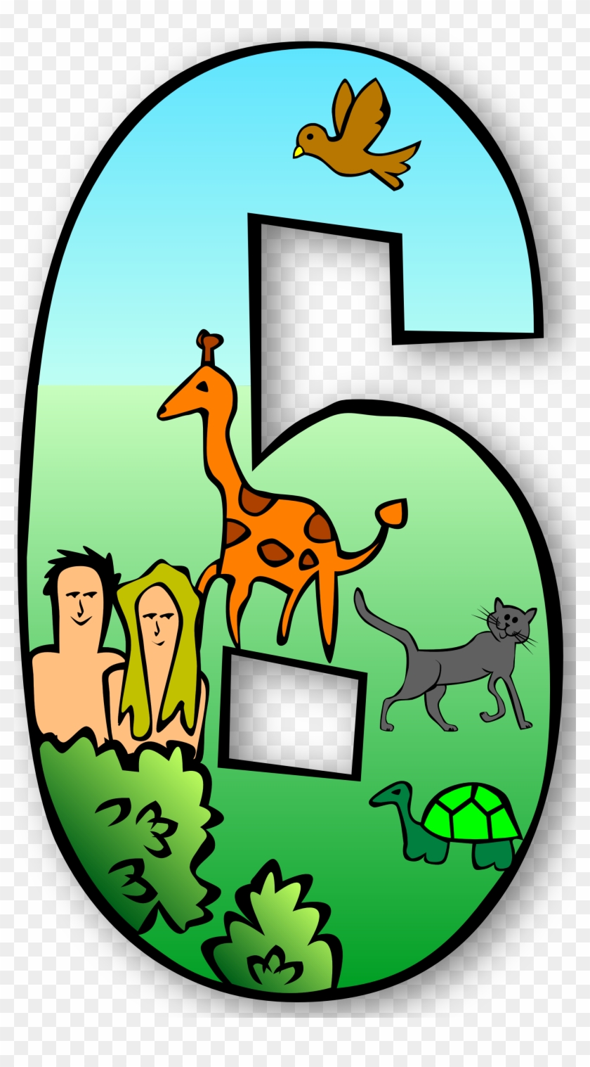 Clip Art Numbers 1 Clipart Clipart Kid - 7 Days Of Creation Numbers #45120