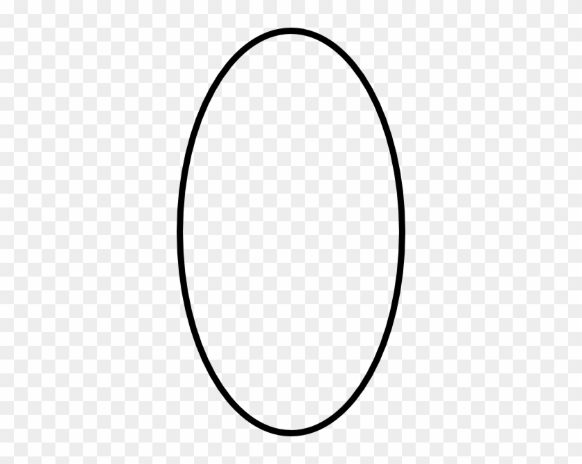 Oval Clip Art At Clker Com Vector Online Royalty Free - Oval Clip Art Black And White #45522