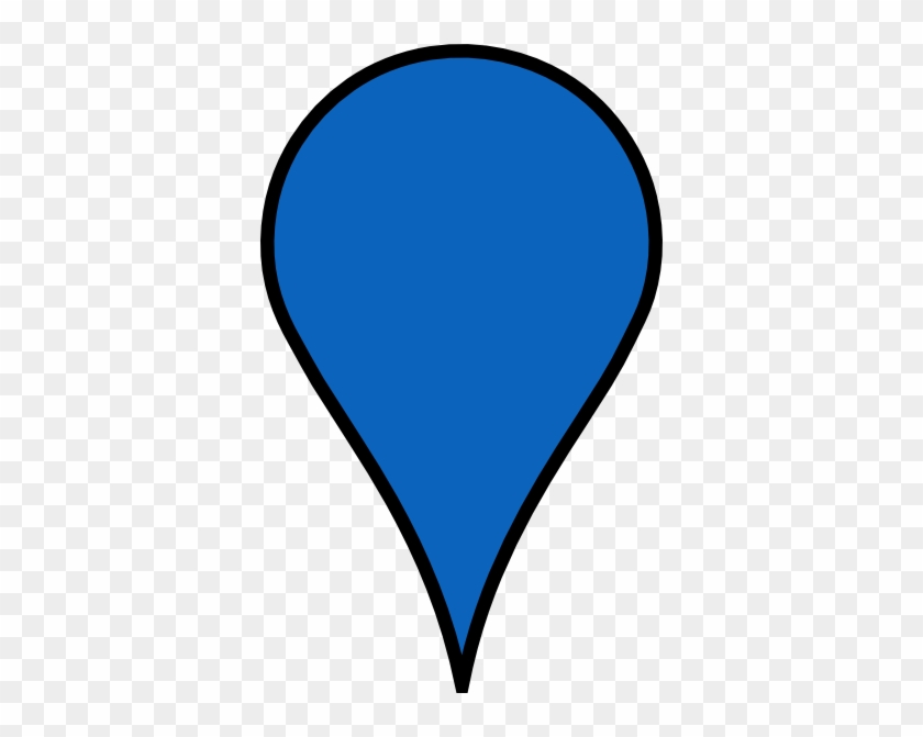 Google Map Blue Marker #46096