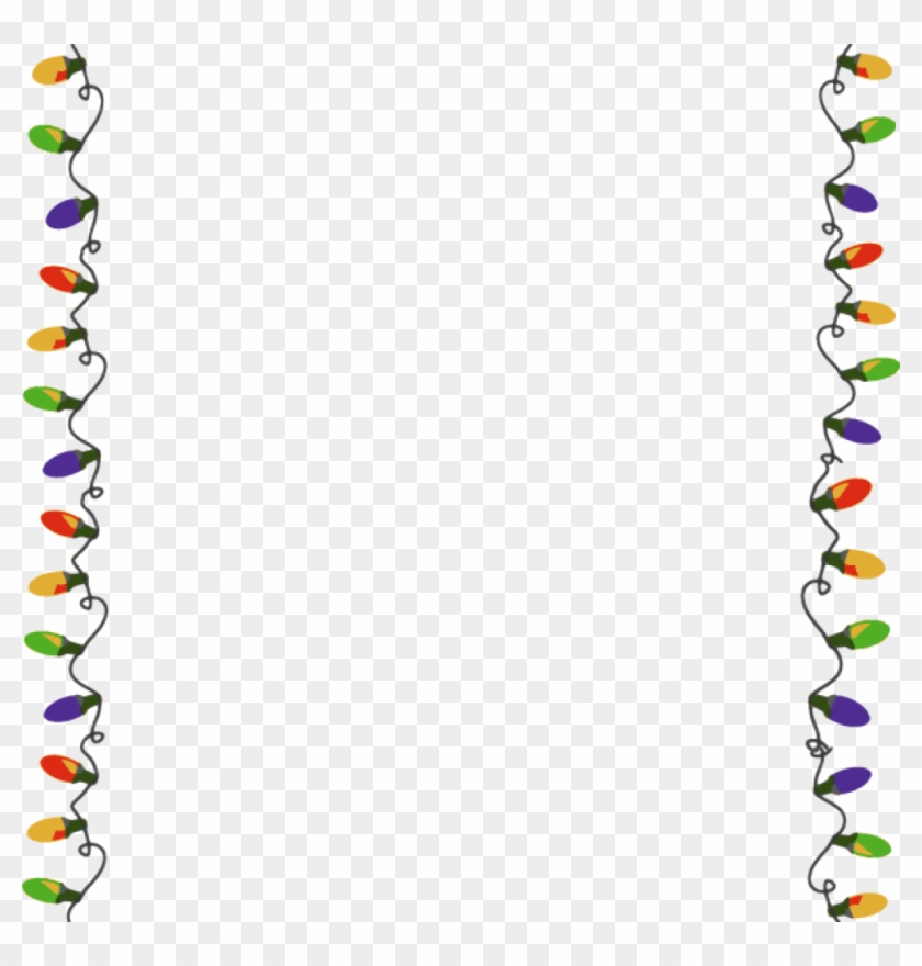 Holiday Border Clip Art Free Holiday Cliparts Border - Christmas Lights Border Clipart #46771