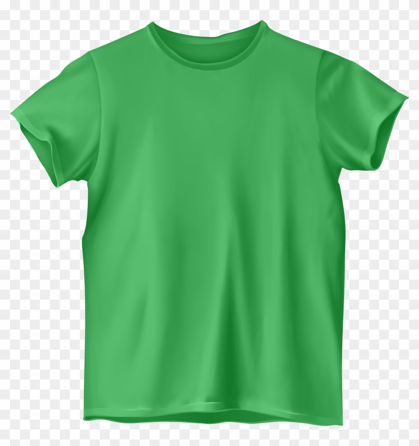Green T Shirt Png Clip Art - Clip Art #46990