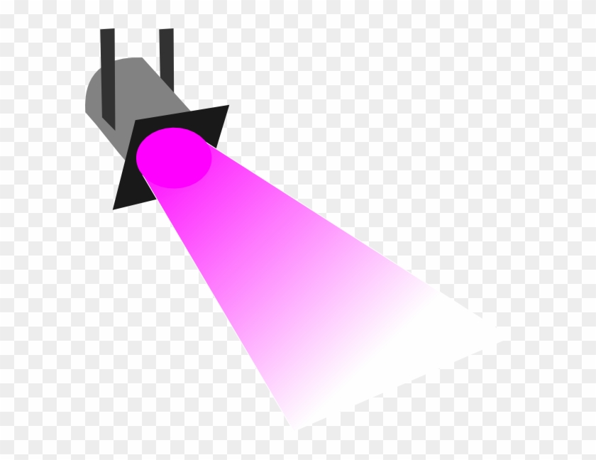 Spotlight Disco Light Pink Clip Art - Spot Light Clip Art #47075