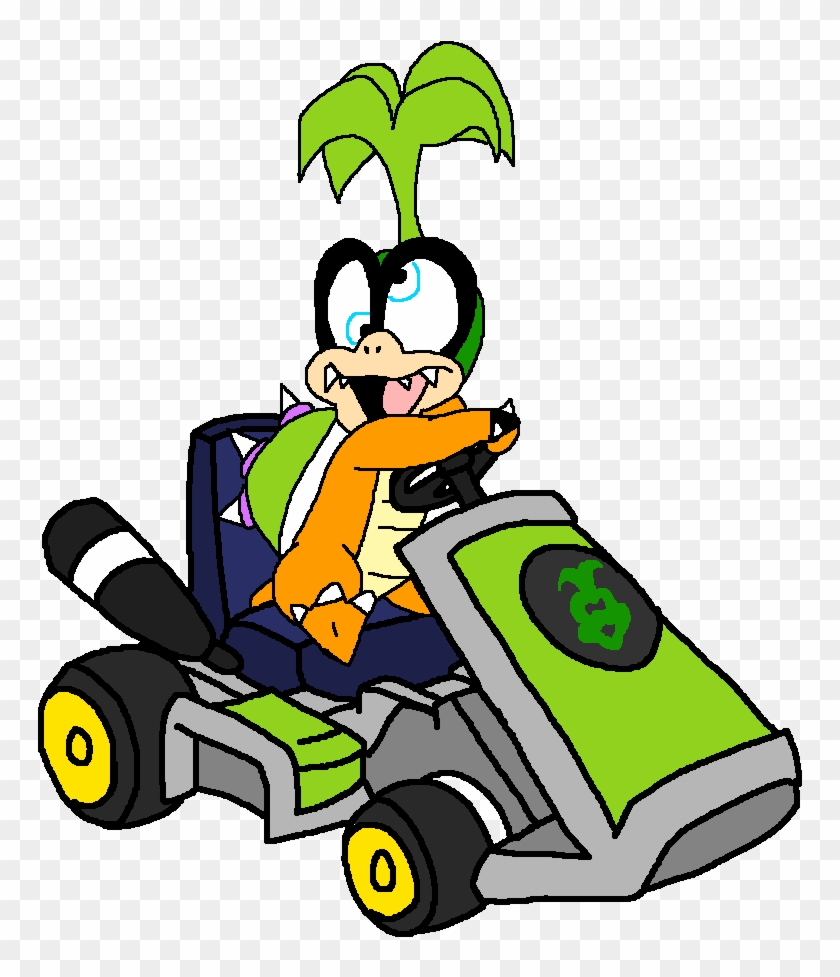 Mario Kart Art Day Iggy Koopaportalmasterdan Clipart - Iggy Koopa Mario Kart #47538