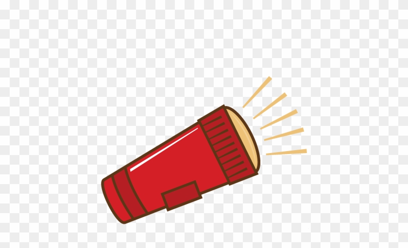 Flashlight Clip Art Large Clipart Image History Png - Flashlight Animated No Background #47962