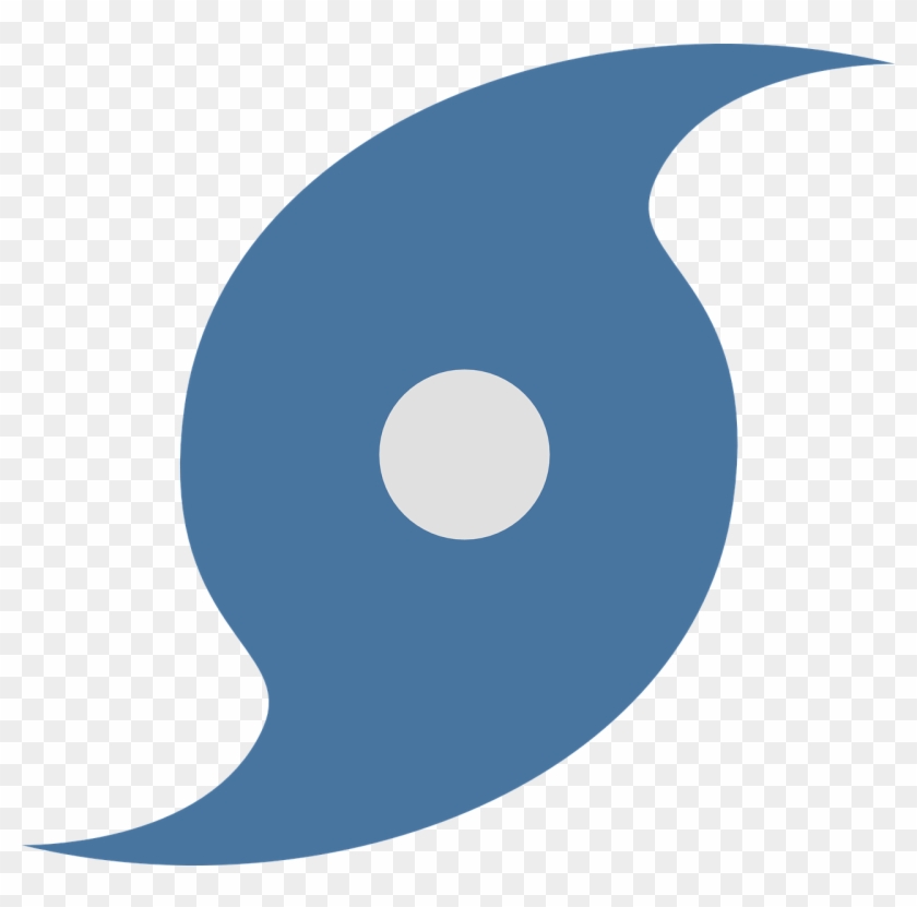 Hurricane Clip Art Free Hurricane Storm Free Vector - Hurricane Katrina Symbol Drawing #48021