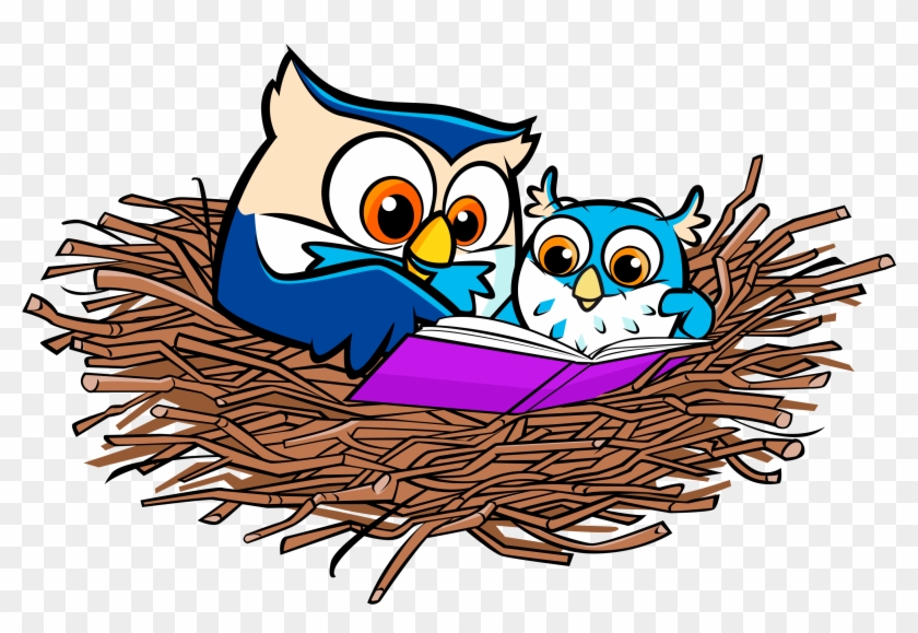 Did You Know On Average, Americans Spend Two Hours - Owl In Nest Clip Art #48205