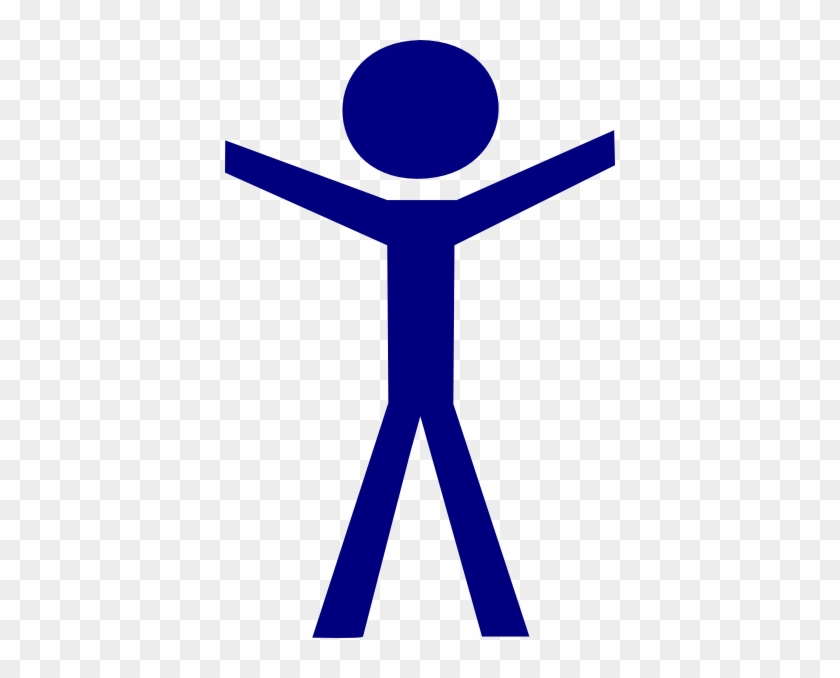 Human Figure Hands Open Clip Art At Clker Com Vector - Human Figure Clipart #48699