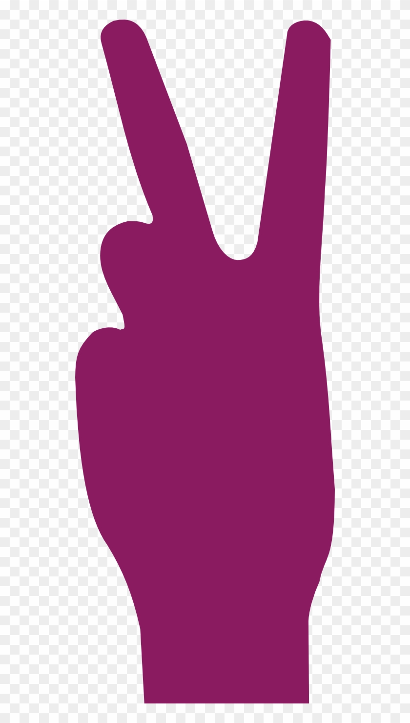 Scalable Vector Graphics Peacesymbol - Red V #48716