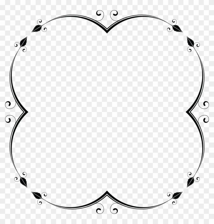 Free Clipart Of A Frame Design Element - Portable Network Graphics #48959