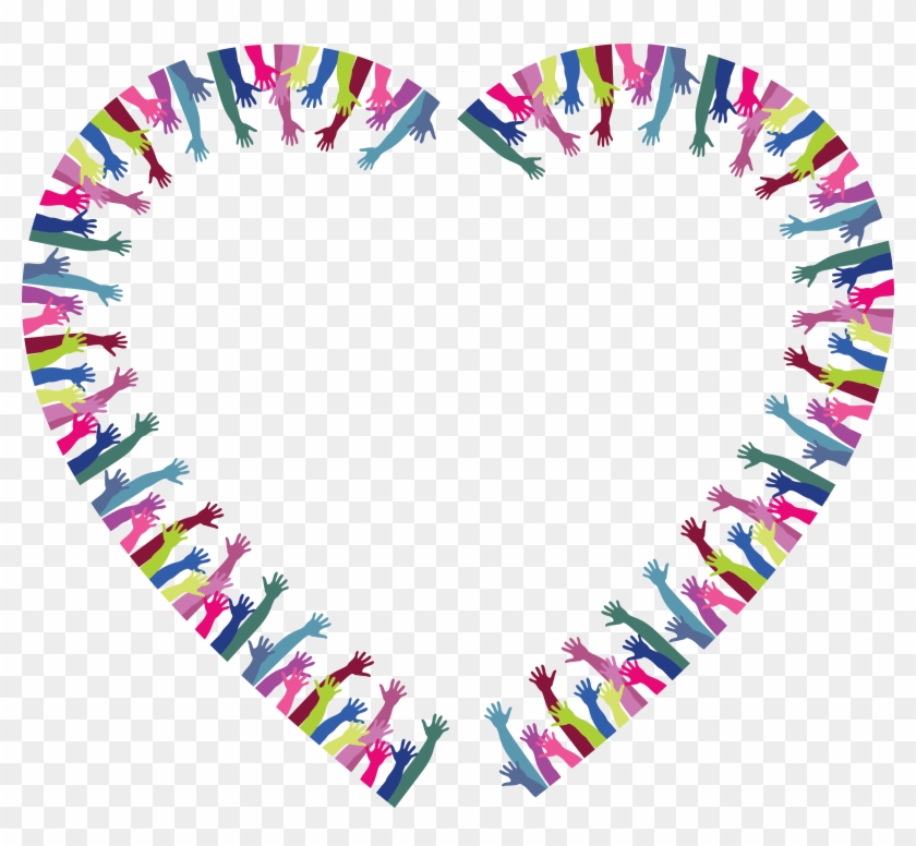 Free Clipart Of A Heart Frame Of Hands - Cafepress ! Samsung Galaxy S8 Case #49020