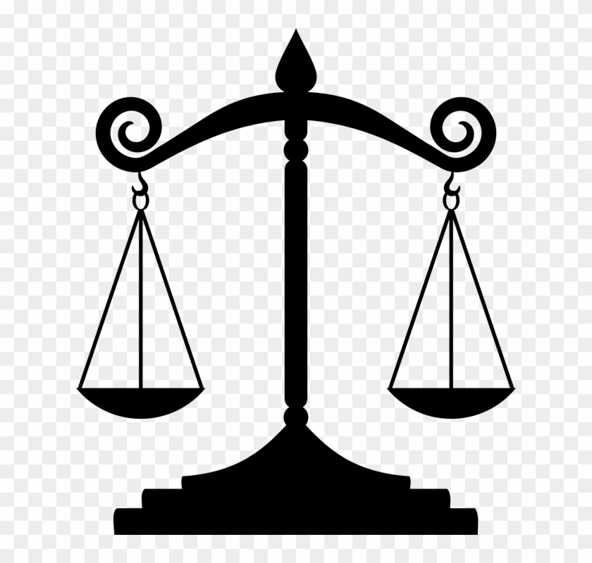 Law Liberty Scale Weight Balance - Rule Of Law Drawing #49035