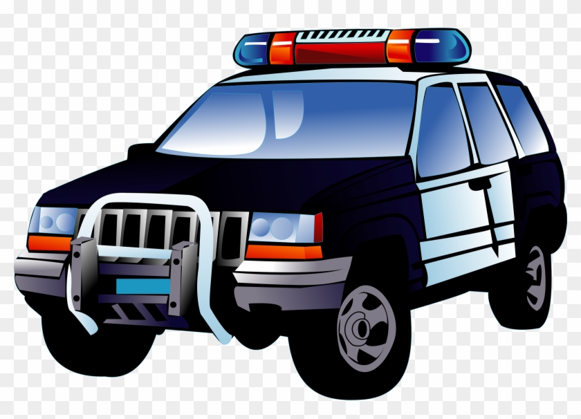 Police Off-road Car Png Clipart - Clipart Police Car #49502