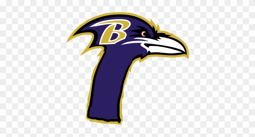 Stork-lookin' Motherfucker - Baltiore Ravens Logo Png #49797