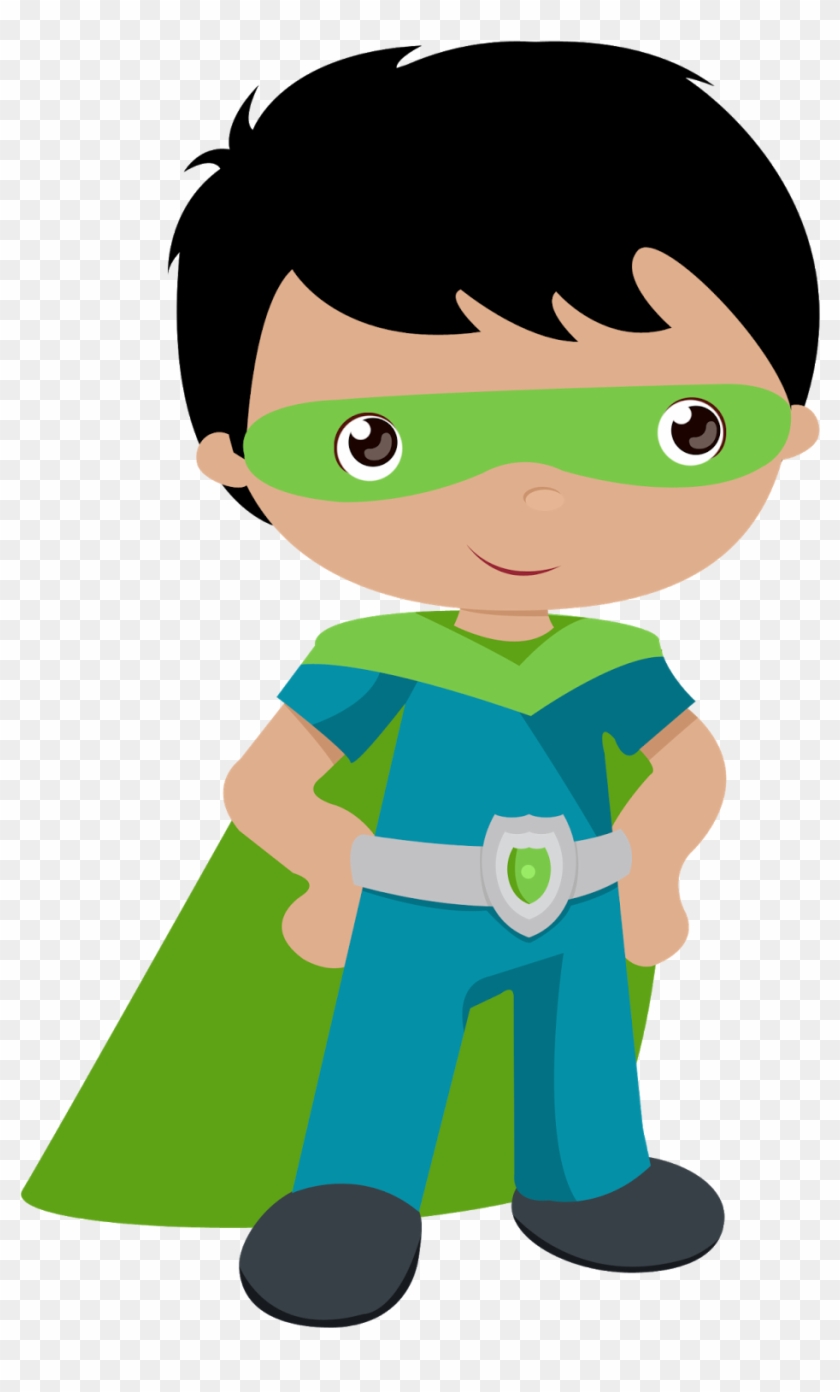 Kids Dressed As Superheroes Clipart Oh My Fiesta For - Super Hero Clipart Png #49873