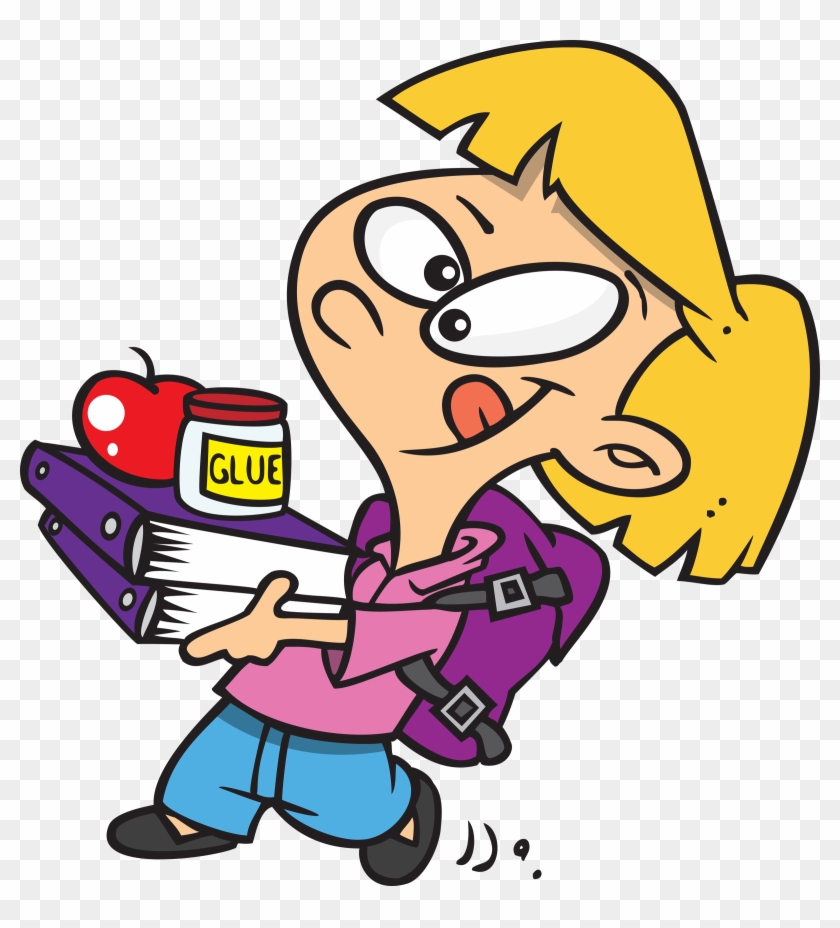 Free Kids Back To School Clipart Image - Get Ready For School #50022